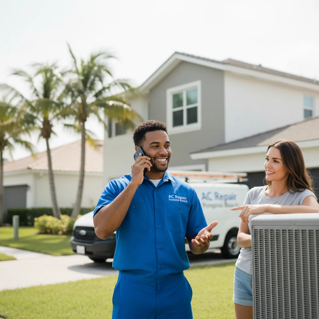 AC Repair Pompano Beach customer support in Busby